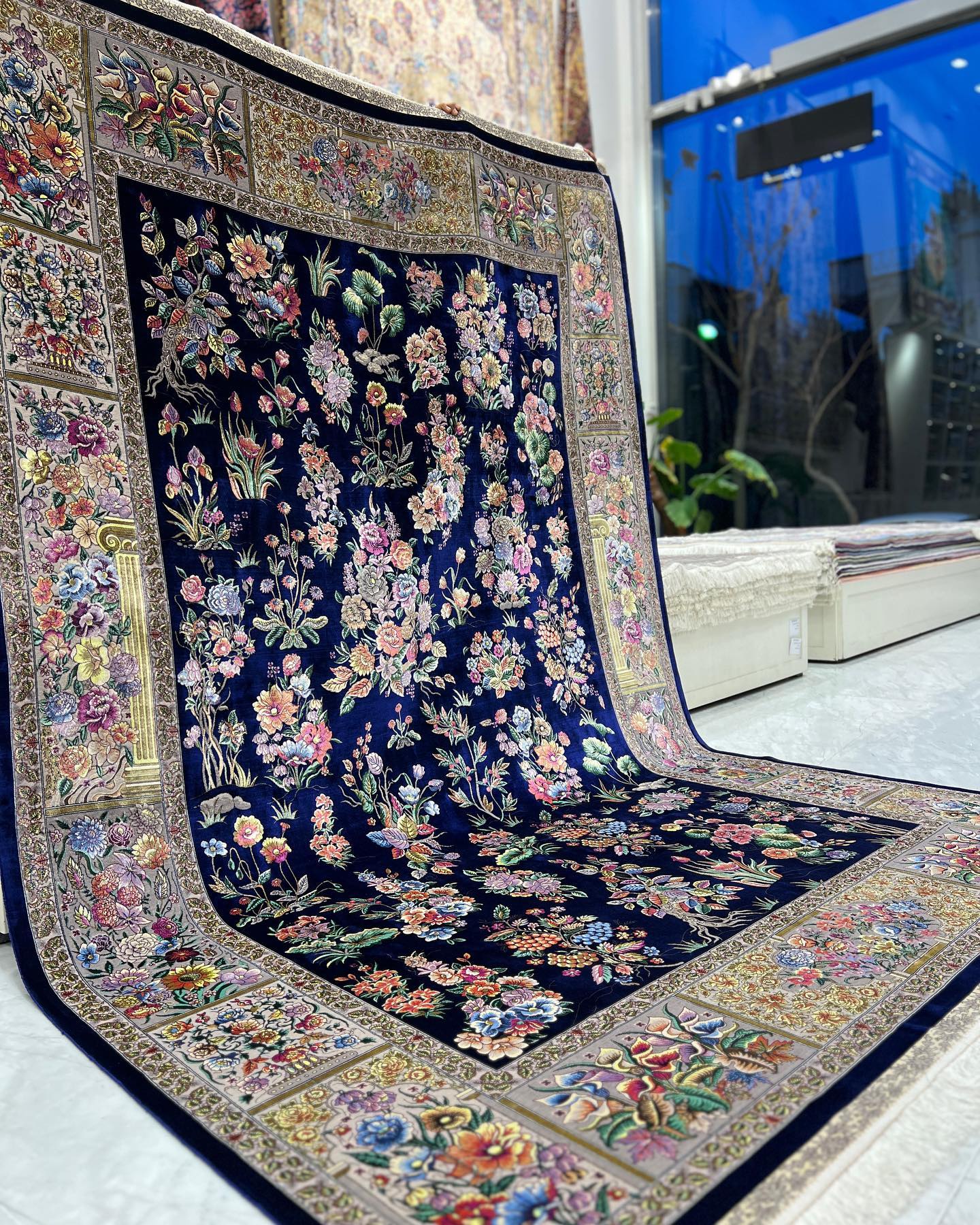 بهترین فرش فروشی در رفسنجان گالری فرش مصطوفی رفسنجان (1)